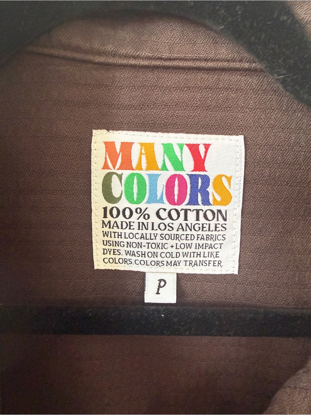 Big Bud Press Brown Oversized Cotton Jacket - Picture 2 of 7
